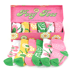 posy toes socks