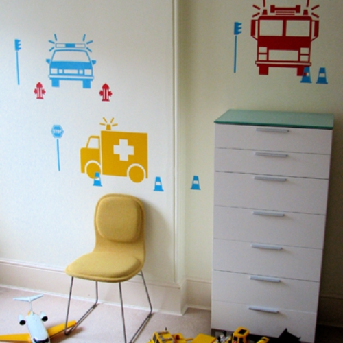 it's an emergency wall decal