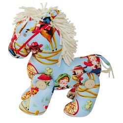 cowboy style jointed horse from livvy and me