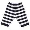  Navy Blue and White baby Trousers by Bob and Blossom