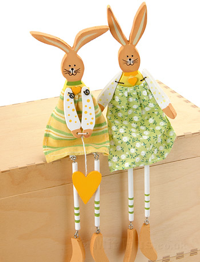 Inga and Lotte Rabbits