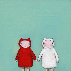 lila and lola print