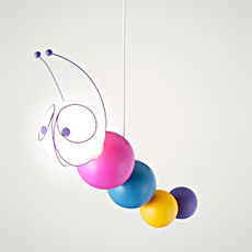 Caty Kids Caterpillar Pendant Multi