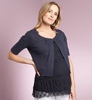 Maternity Pure Cotton Pointelle Cardigan
