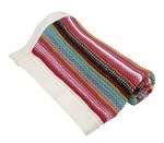 gingerbread knitted blanket