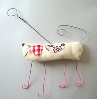 Cloud Cuckoo Designs Dangly Wall Dog Â£6.99