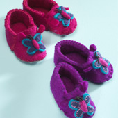 felt kids bootiesx13.5cm