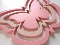 butterfly wall decor by Wallters