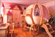 Cinderella Bed from Mark Wilkinson Childrens Furniture Range