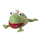 MINNEN GRODA soft toy frog
