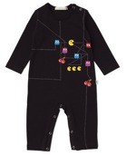 Arcade Pac Man Babygrow in Black