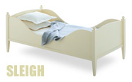 Bump Single Sleigh Bed