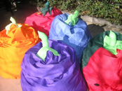 aubergine beanbag Magnolia Nursery Decor