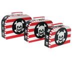 Three Pirate Suitcases