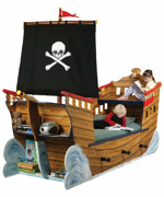 Fantasy Creations Pirate Ship Bed