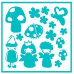 Fairy Friends Wall Stickers from Wall Glamour