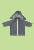 organic bamboo baby denim jacket