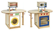 wooden all in one kitchen