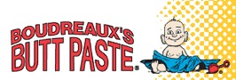boudreaux's butt paste logo