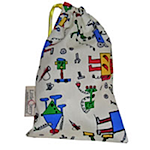 robot party bag from Little Cherry
