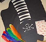 pirate hat craft kit