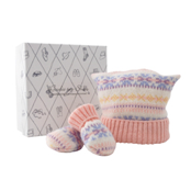 Baby's Argyle Hat & Mittens
