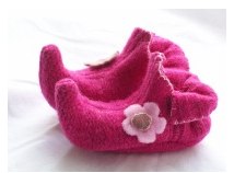 Pink Pixie Baby Slippers