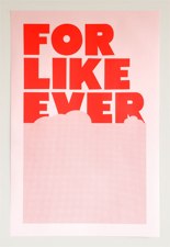 for like ever screen print by Village