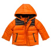 Orange padded jacket by Red Herring