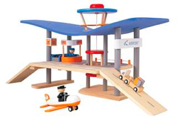 airport set by plan toys
