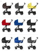 Brio 'Go' Travel System showing all prams