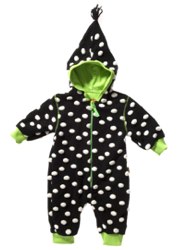 Hugin Mugin black and white outdoor all-in-one suit