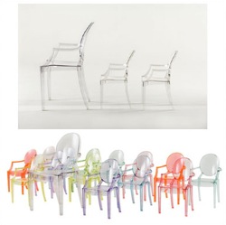 Kartell - Philippe Starck - Lou Lou Ghost Kids Chair Transparent Colours