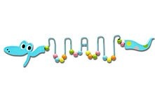 Snake clothes hanger