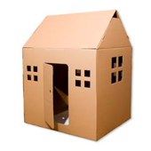 Giant Cardboard Play House