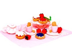 English Afternoon Tea Set - Soft Play Activity Gift In A Bag