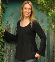 Scoop Neck Kaftan<br /> Scoop Neck Kaftan Organic Breastfeeding Top