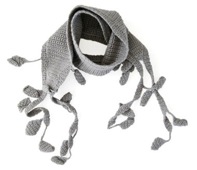crochet knit folk scarf by rita co rita