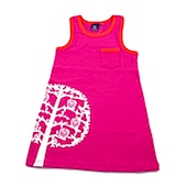 ej sikke lej owl In Tree Cerise A Shaped Summer Dress