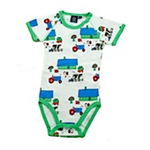 ej sikke lej Farmer Baby Cotton Microrib Long Sleeved Body