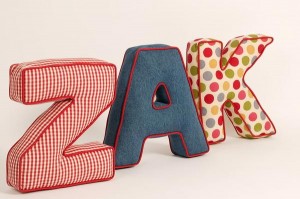 Letter Cushions