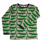 Crocodiles Long Sleeve T-Shirt by Smafolk