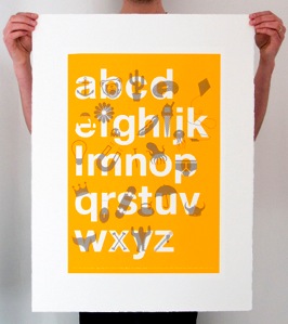 ABC Poster by Bless Design