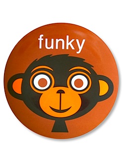 funky plate from hunkydory home