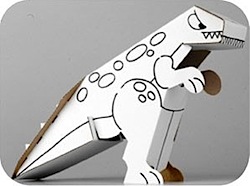 Cardboard Dinosaur