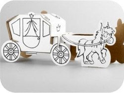 Cardboard Horse and Carriage