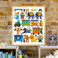 bygraziela circus print