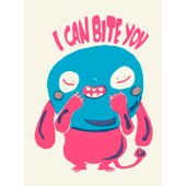 I can bite you card by rachel ortas