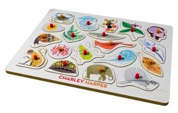 Charley Harper's Peg Puzzle