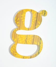 wooden wall art letters from urban outfitters